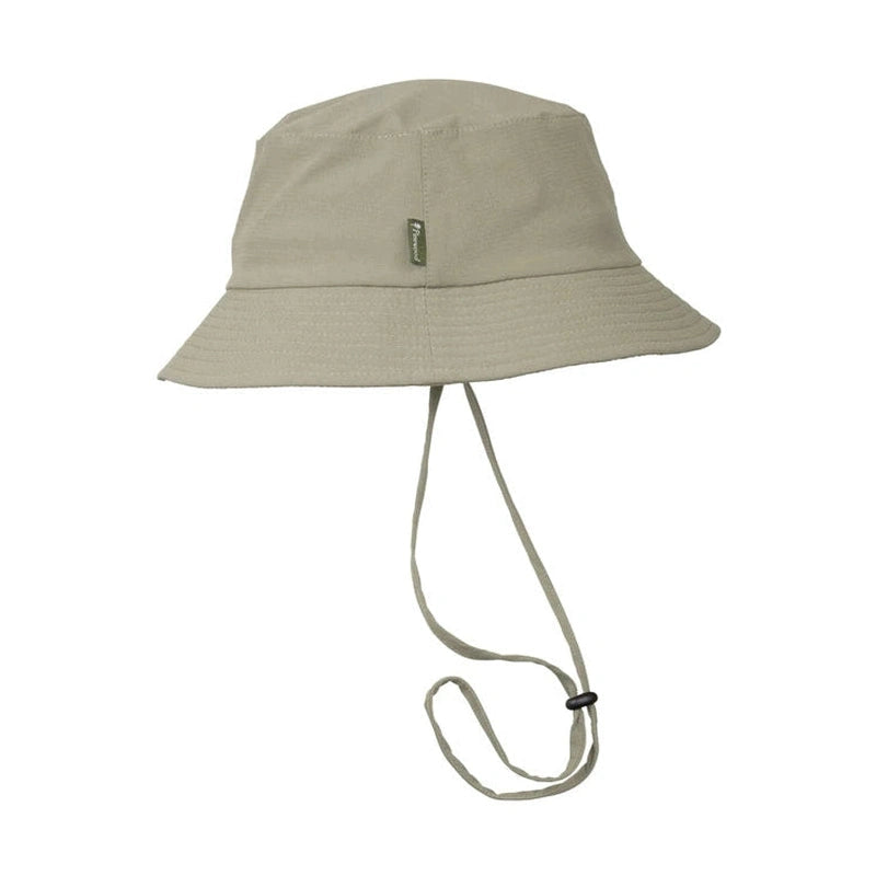 Ljusbeige stretch-InsectSafe hatt med sidoflik och spänne