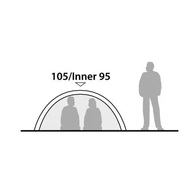 Goshawk tunneltält 2EX 2p