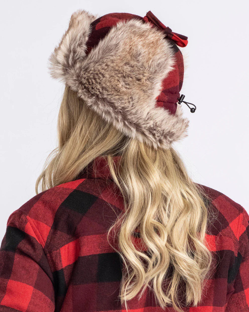 Classic Rutig Pälsmössa