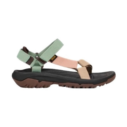 Teva Hurricane XLT2 sandal i färgkombinationen mintgrönt, rosa och beige