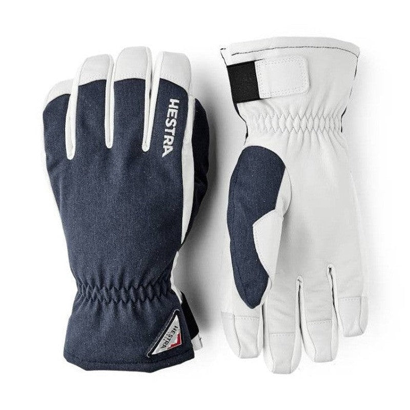 Hestra Powder Short handskepar, blå och vit variant