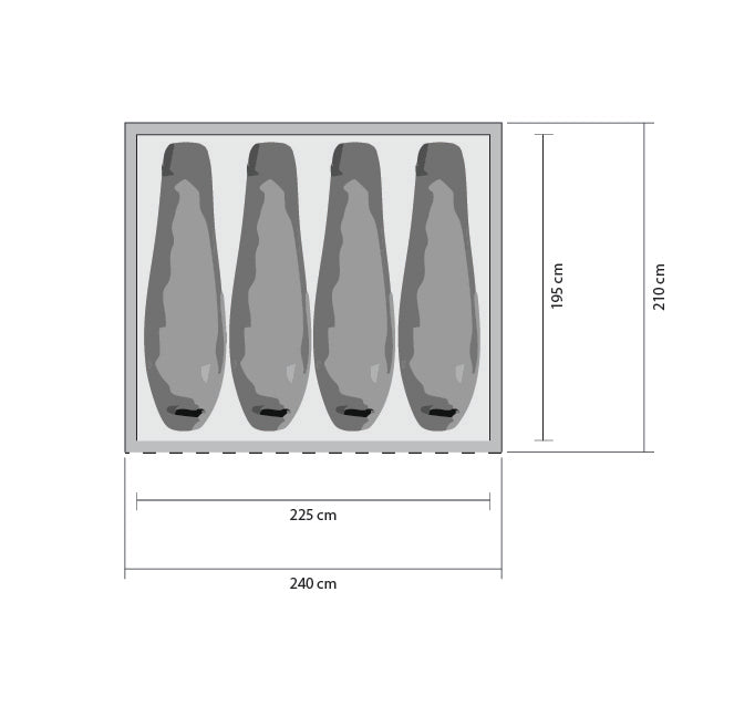 Hultsfred festivaltält 4p