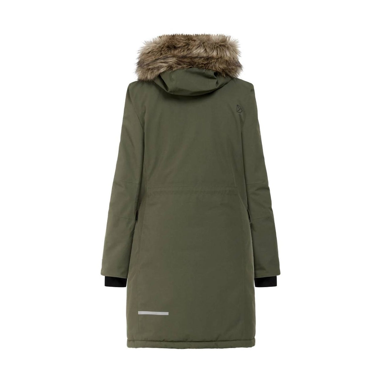 Erika Parka 3 Deep Green Back