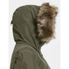 Erika Parka 3 Deep Green Hood Right