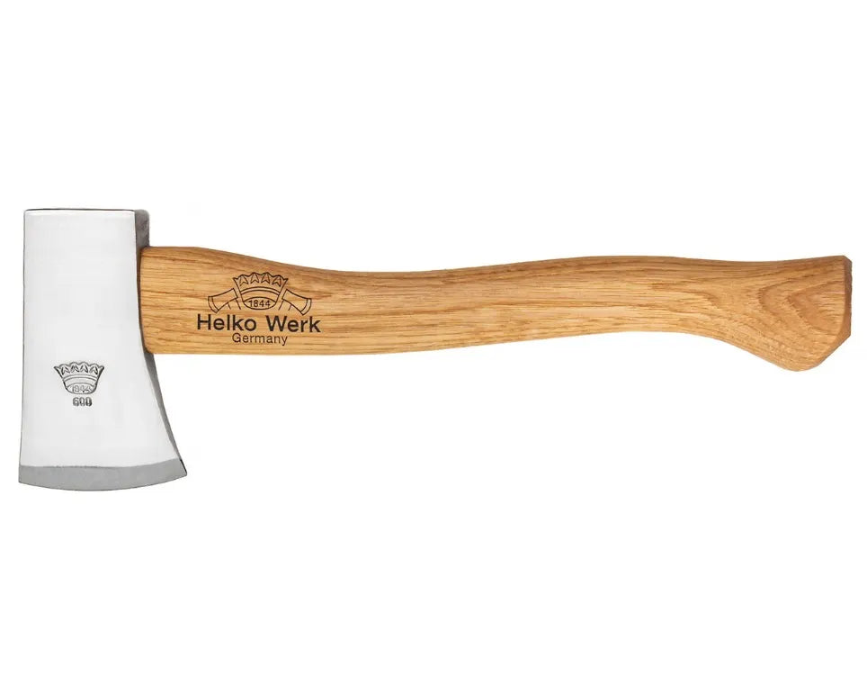 Helko Werk Pathfinder friluftsyxa i profil med träskaft