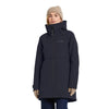 Helle Parka W Dark Night Blue Front
