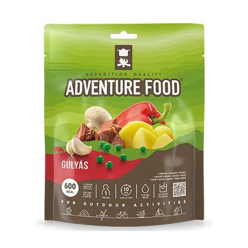 Förpackning Adventure Food gulasch frystorkad mat