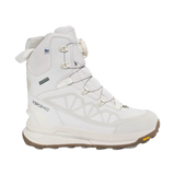 Vit Viking Constrictor Warm SC GTX BOA vinterkänga i sidoprofil med BOA-låssystem och Vibram-sula