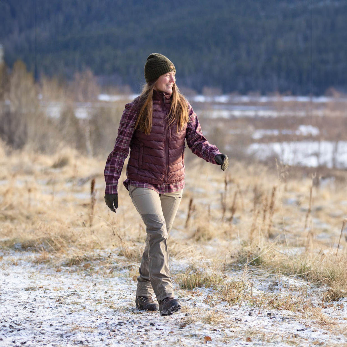 Abisko Hiking Skjorta Dam
