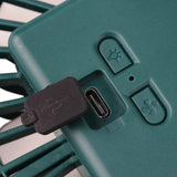 Campingfläkt med ljus