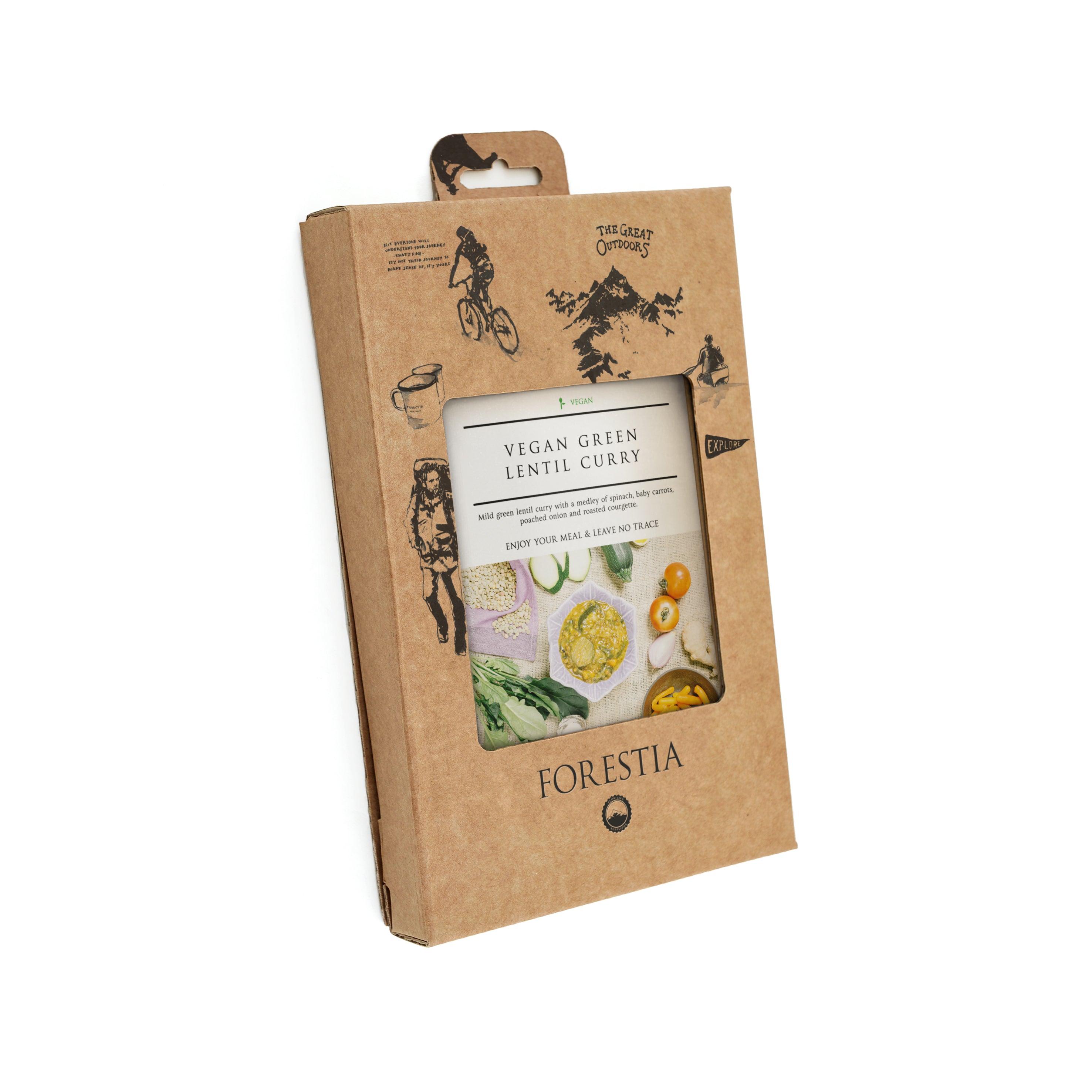 Vegansk curry med gröna linser SH