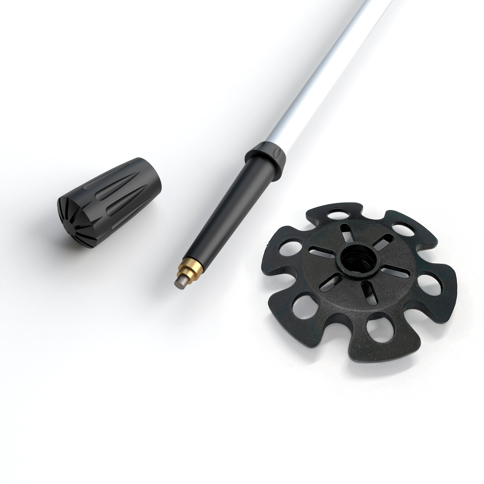 Trekking & Running poles rubber paws