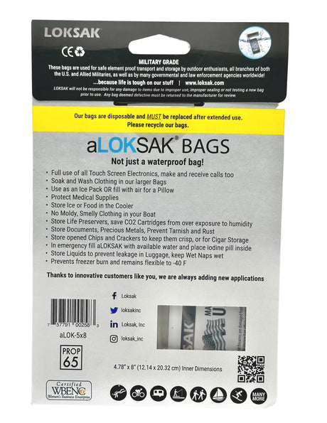 aLoksak XLarge Vattentätt fodral 2-pack