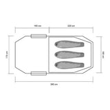 Kebne Tunneltält 3p