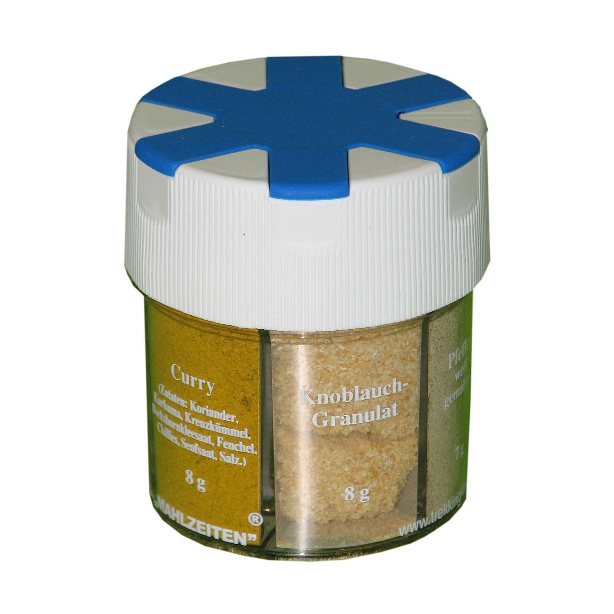 Kryddströare med 6 fack