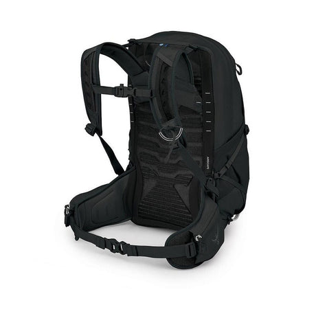 Svart Osprey Tempest 22 damryggsäck med ventilerande AirScape™-ryggpanel och mesh